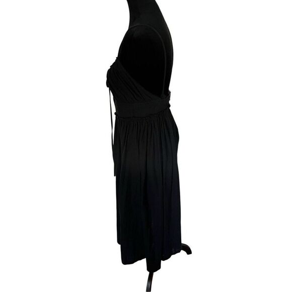 Ulla Johnson Freya Cotton Spaghetti Strap Sundress Dress Black Noir Women’s 8 - Picture 10 of 15